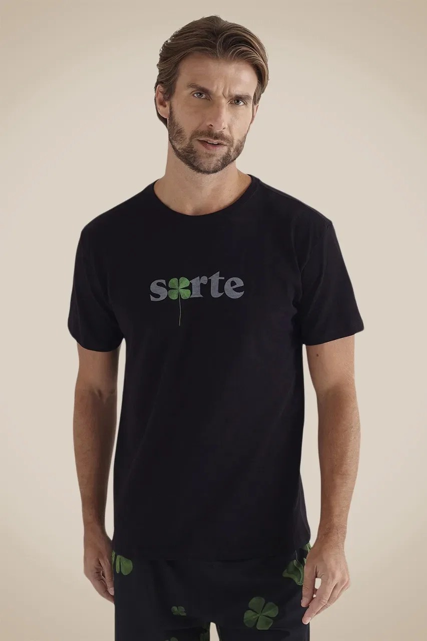Camiseta Estampada Sorte Ii — imagem 1