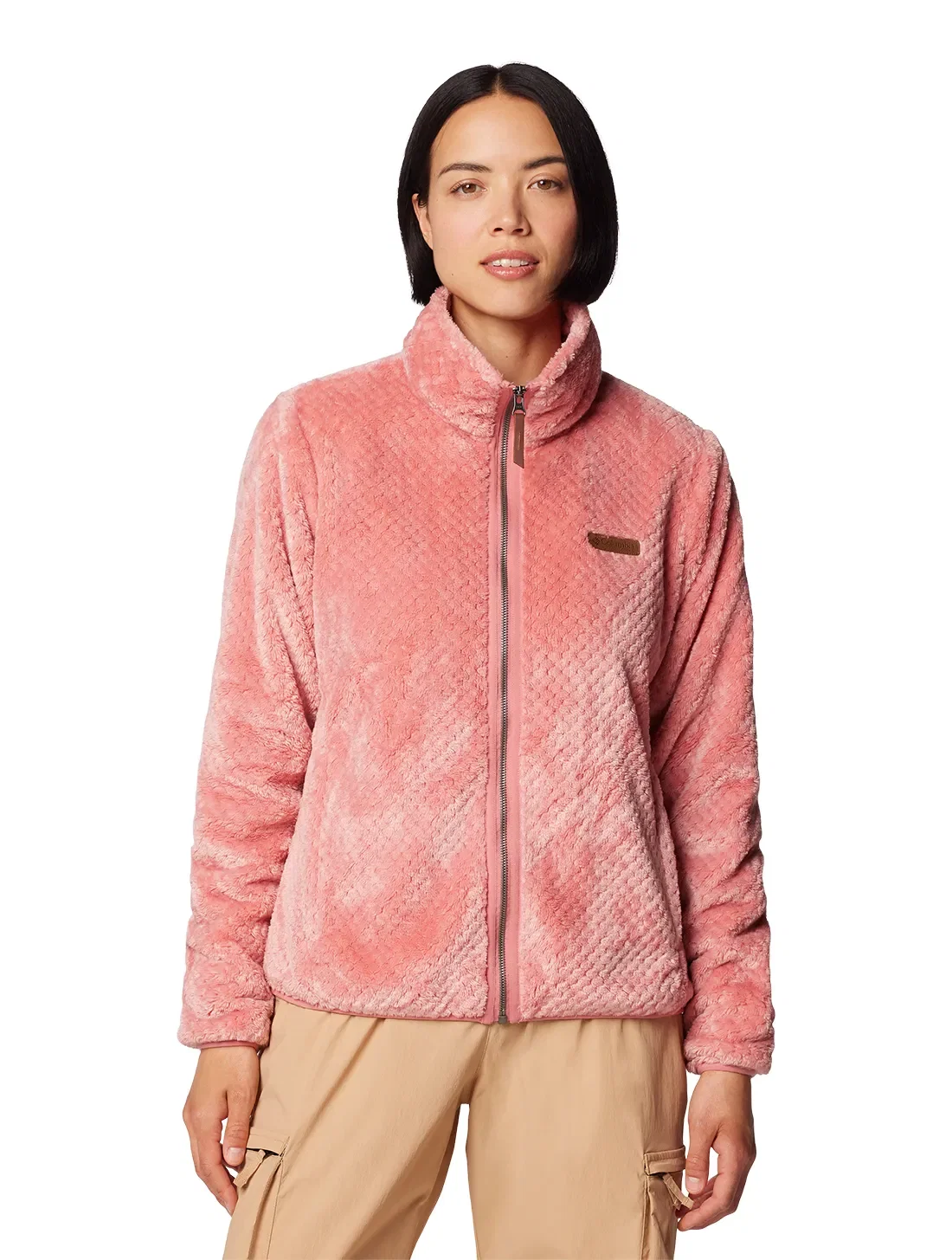 Jaqueta Fleece Columbia Feminina Fire Side™ II Sherpa FZ — imagem 1