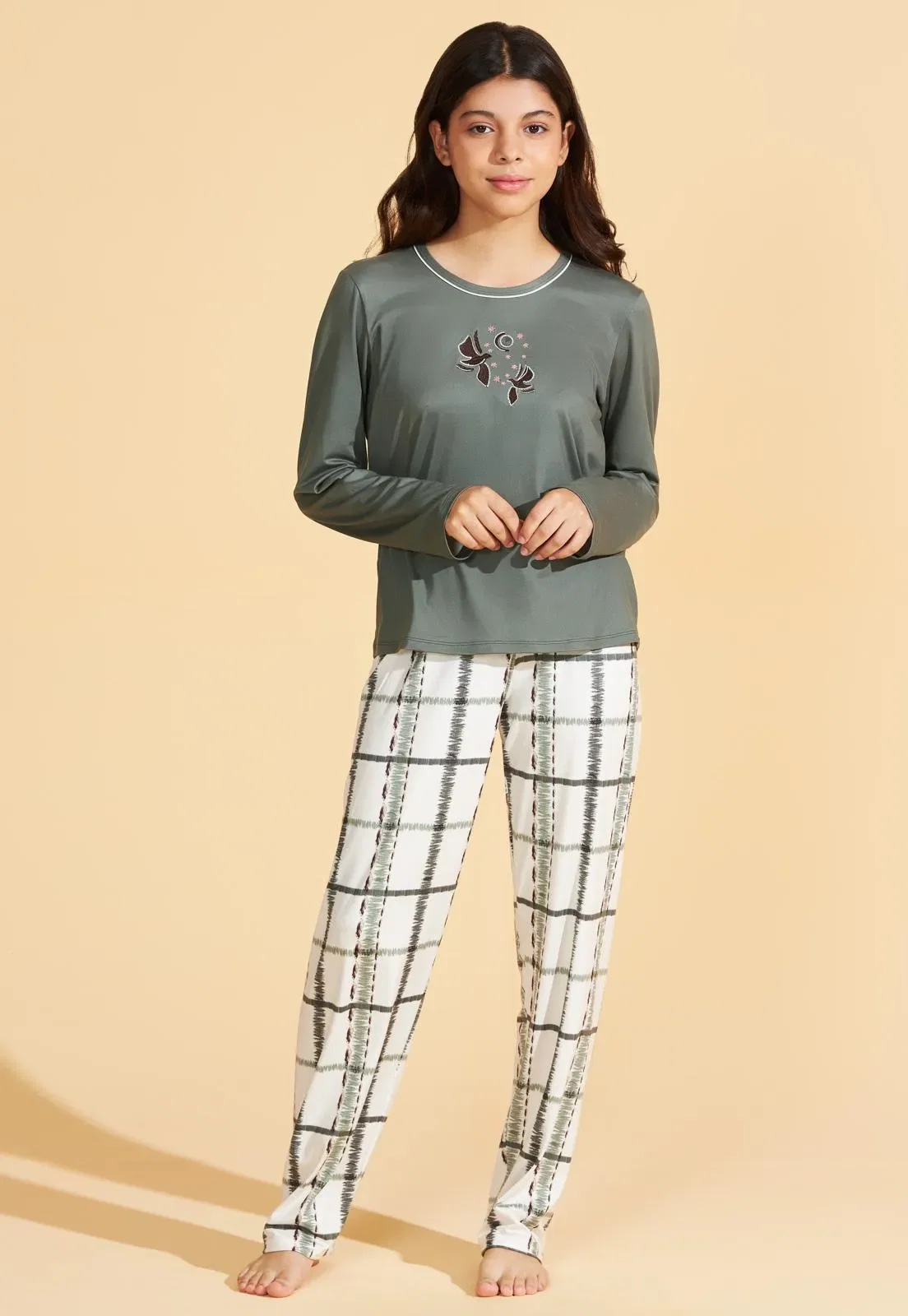 Pijama Recco Longo Infantil de New Skin — imagem 1