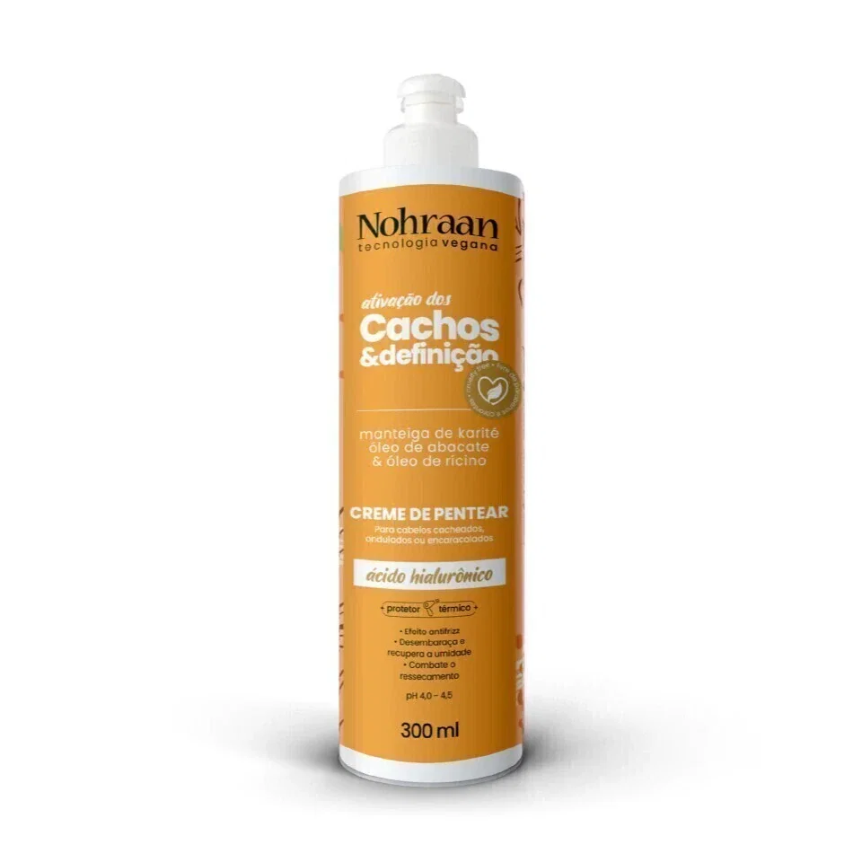 Creme de Pentear Nohraan Ativação dos Cachos & Definição 300ml