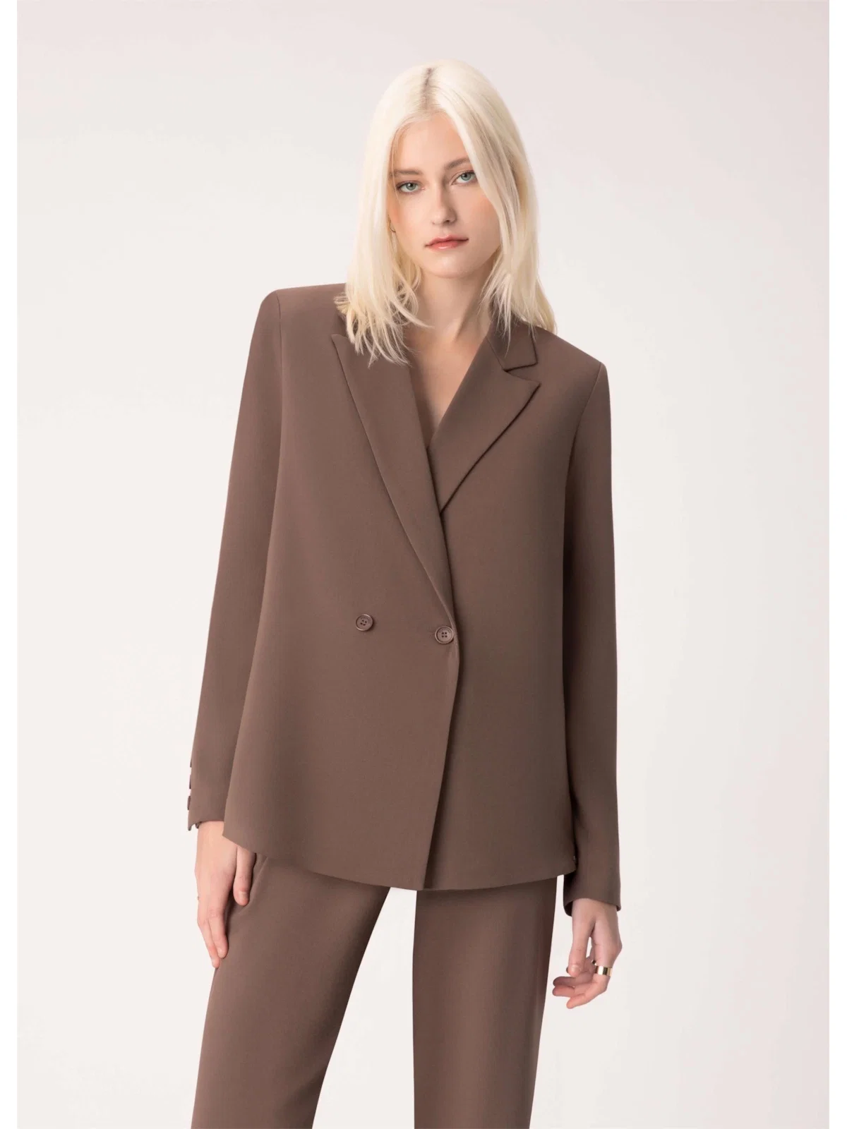 Blazer Armani Transpasse Marrom