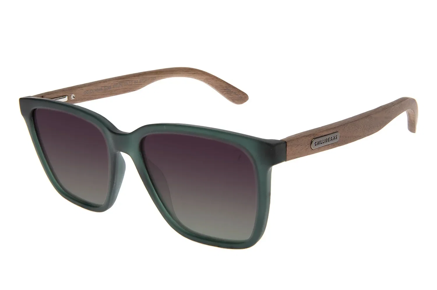 Óculos de Sol Masculino Chilli Beans Bamboo Clássico Polarizado Verde