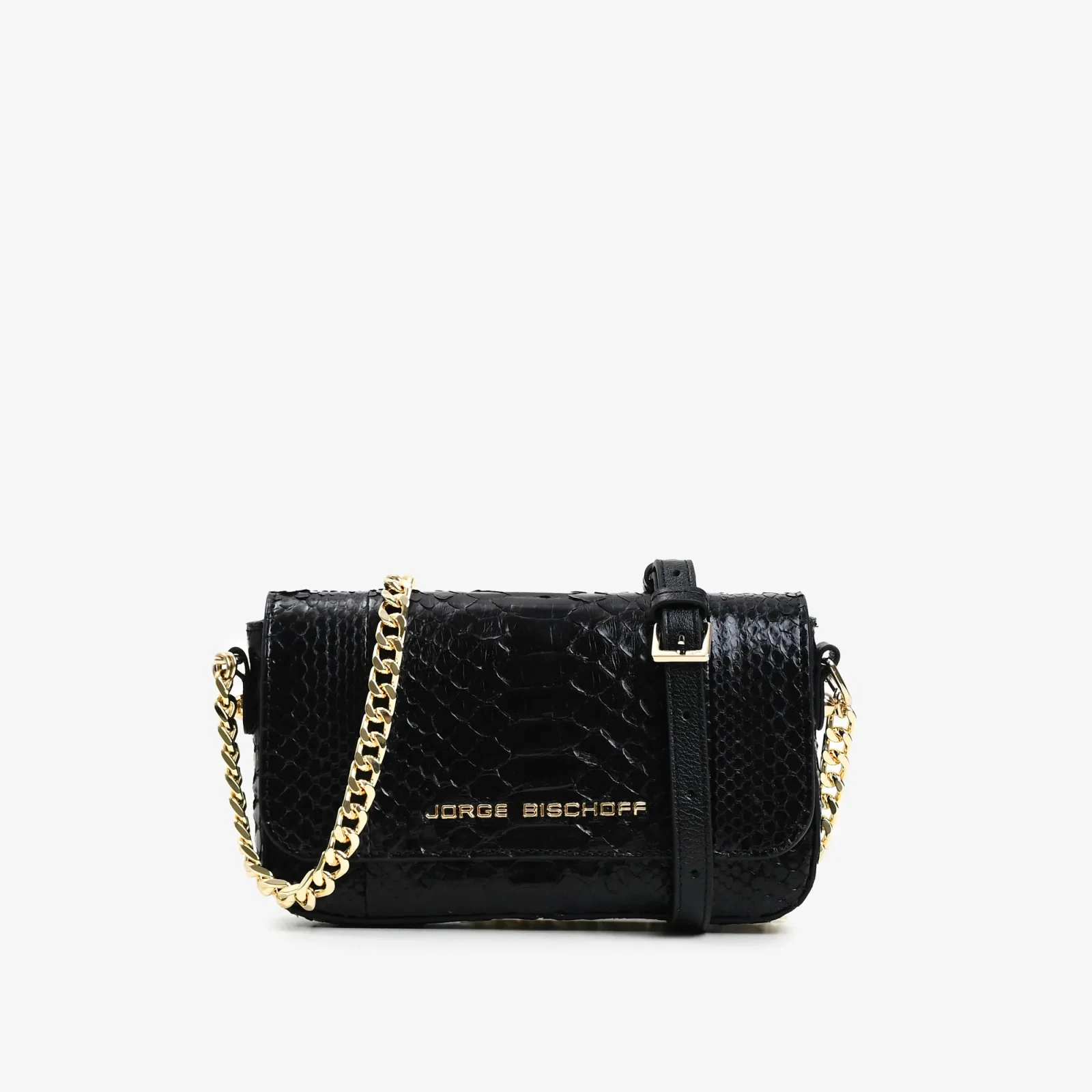 Bolsa Transversal Preto Cobra Python
