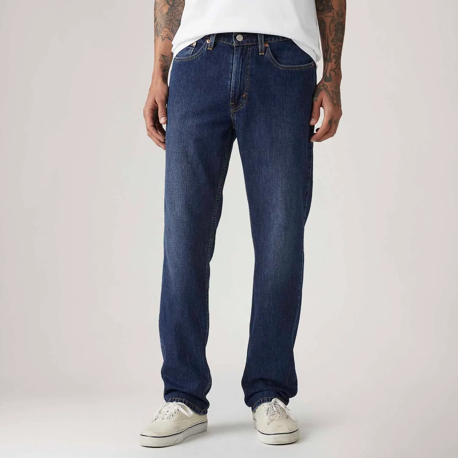 Calça Jeans Levi's® 514® Straight Lavagem Escura — imagem 1