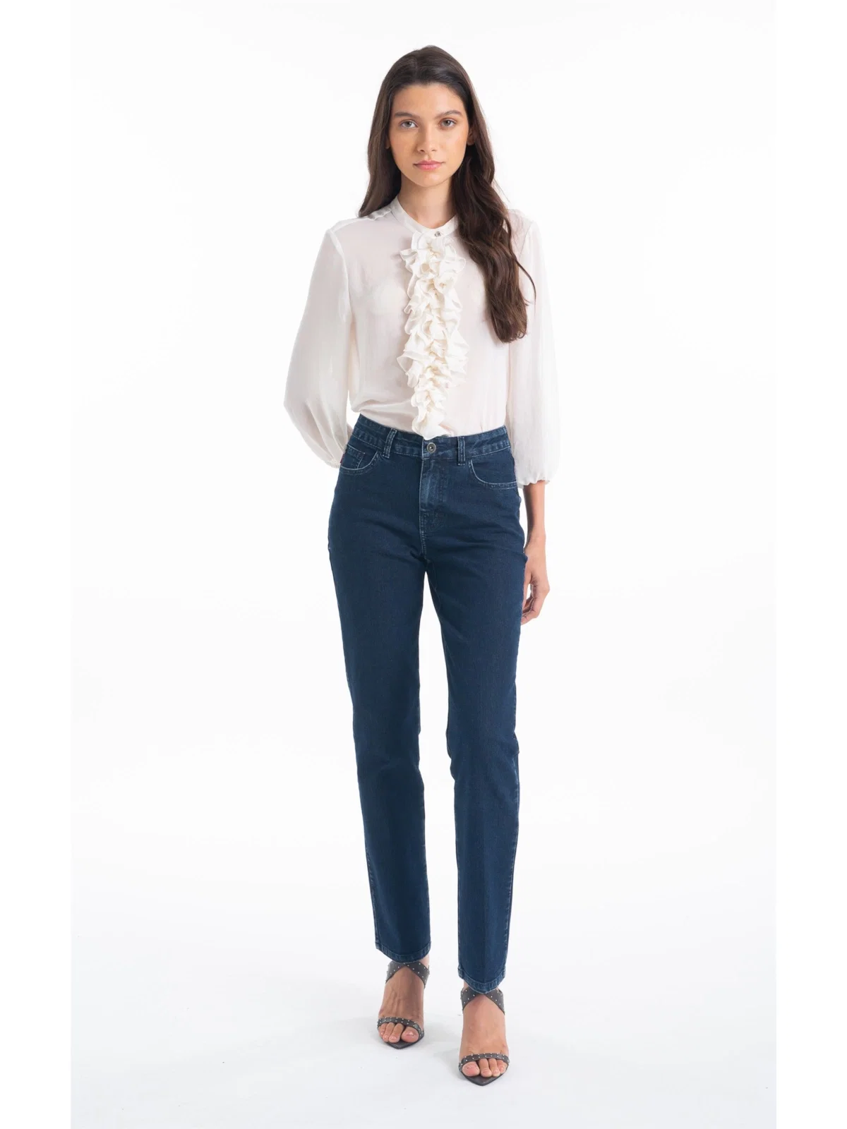 Calça First Blue Slim Lav.Black