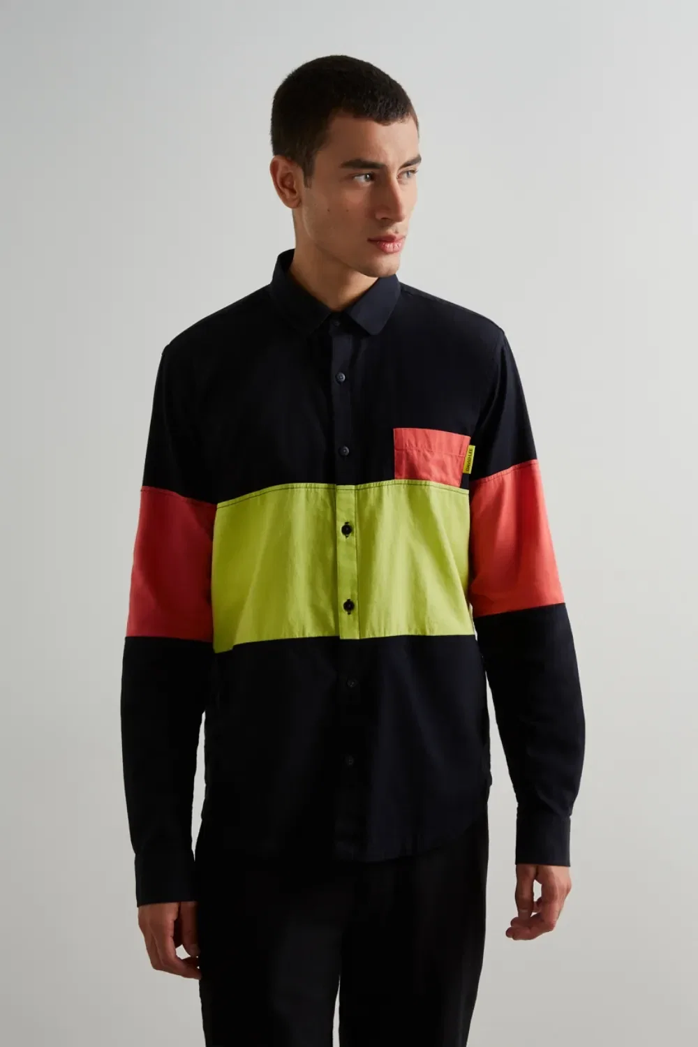 Camisa David Semáfaro Recortes