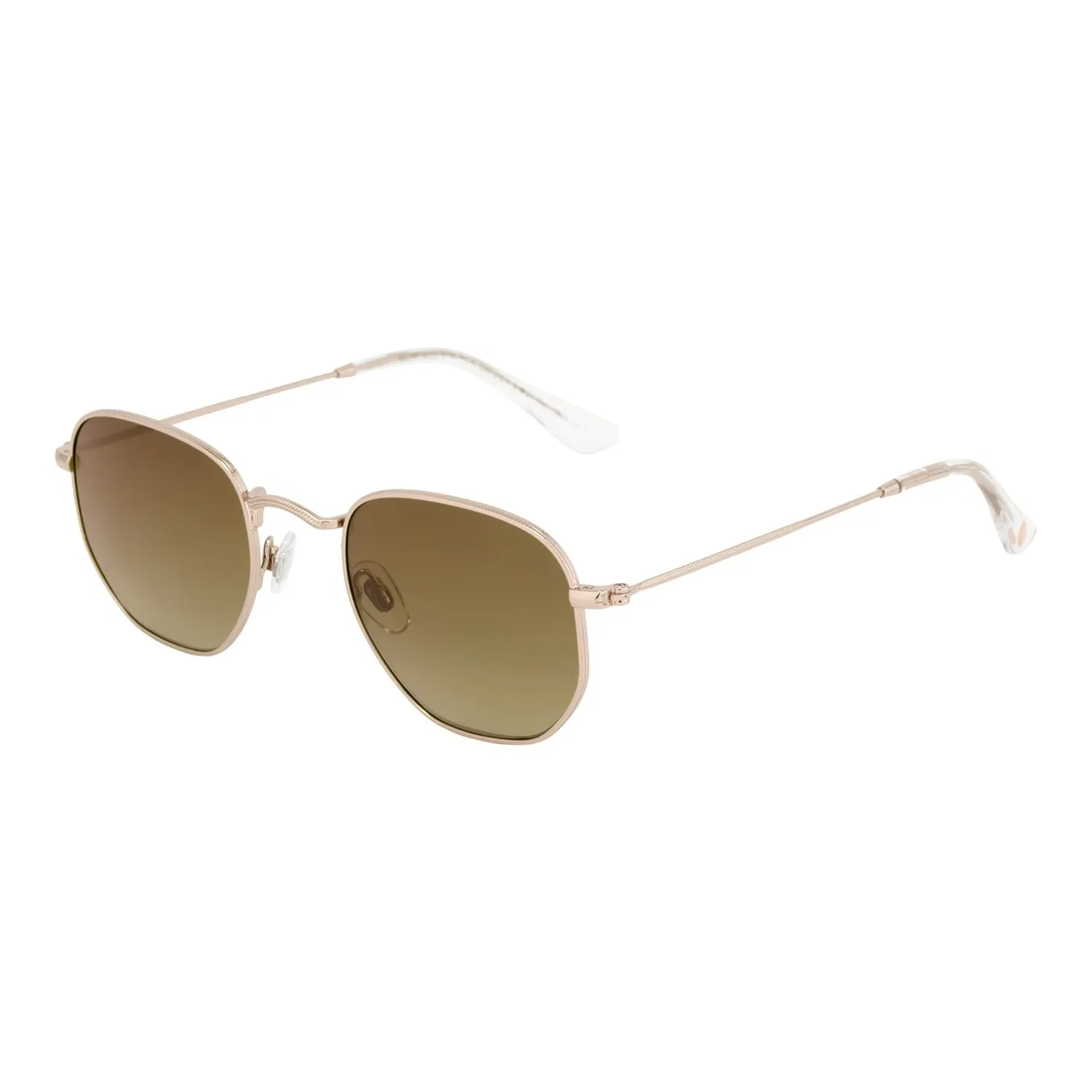 Óculos de Sol Feminino Quadrado Chilli Beans Degradê Marrom — imagem 1