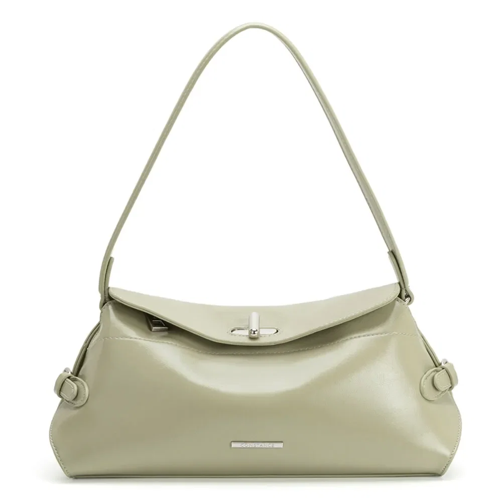 Bolsa de Ombro Fivelas Verde