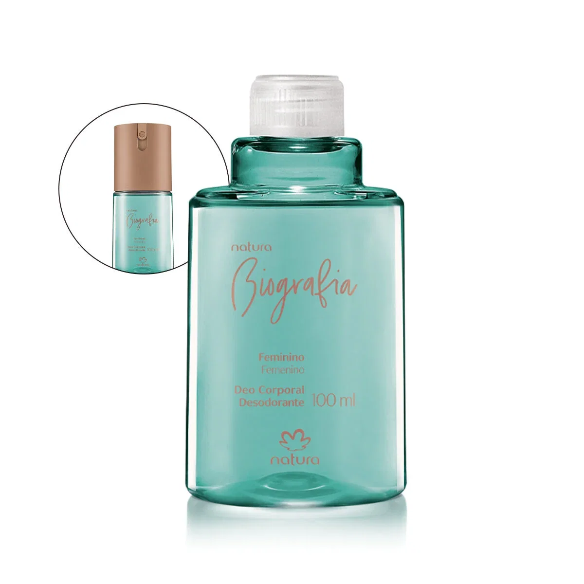 Desodorante Corporal Refil Biografia Feminino 100 ml