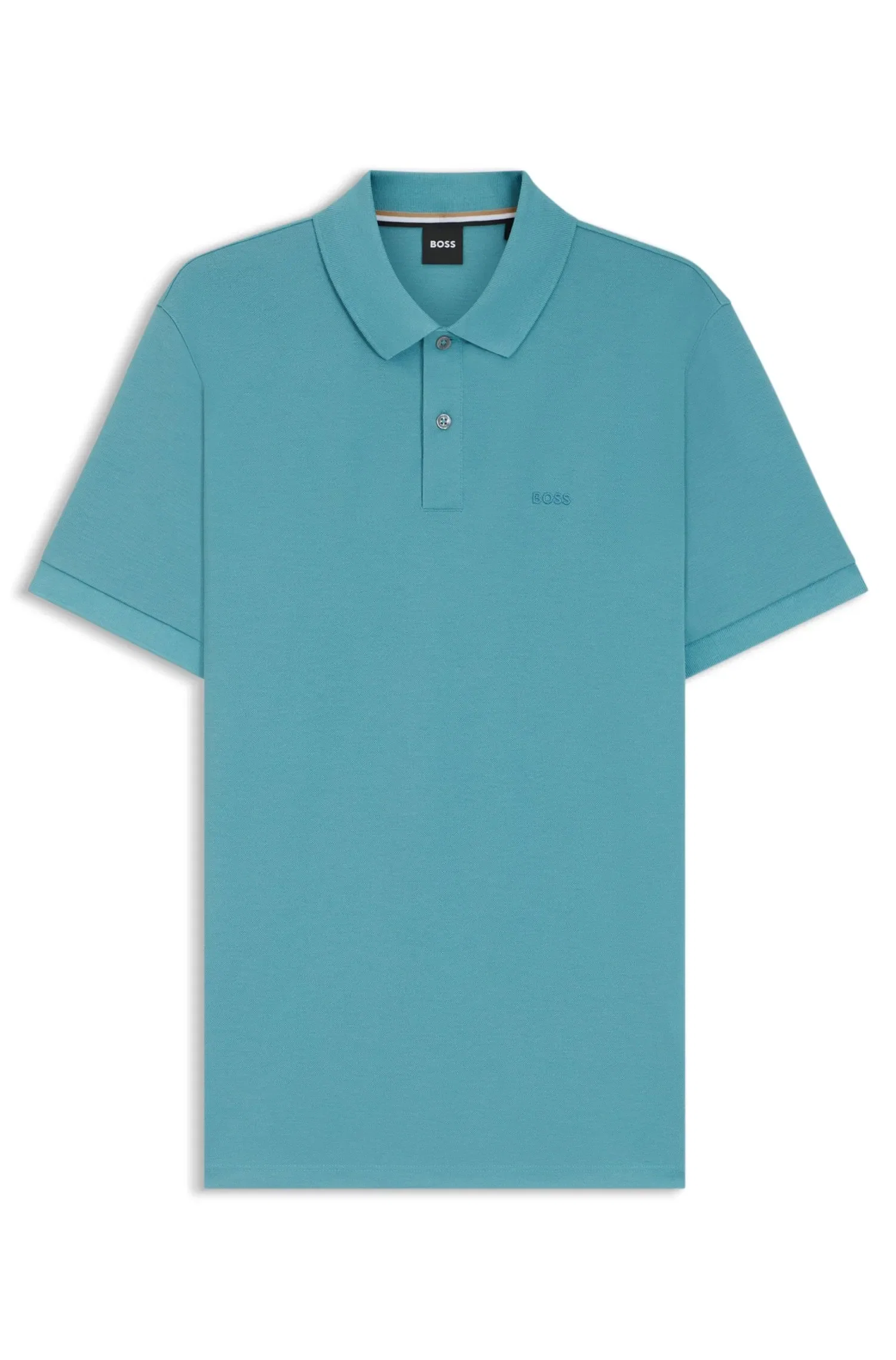 Polo Pallas Em Algodão Piqué Com Detalhes De Logo — imagem 1