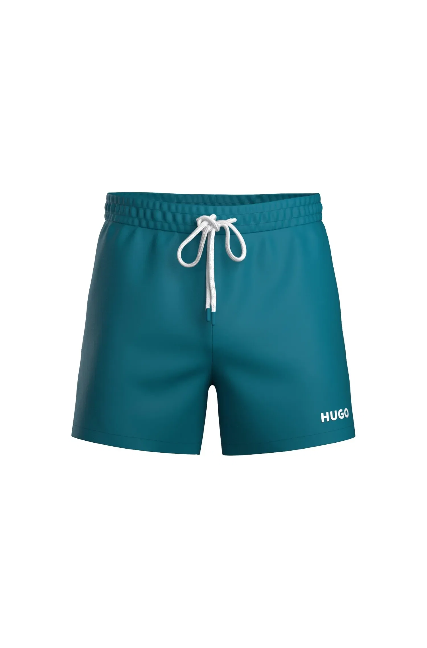 Shorts De Banho De Secagem Rápida Com Logo Estampado
