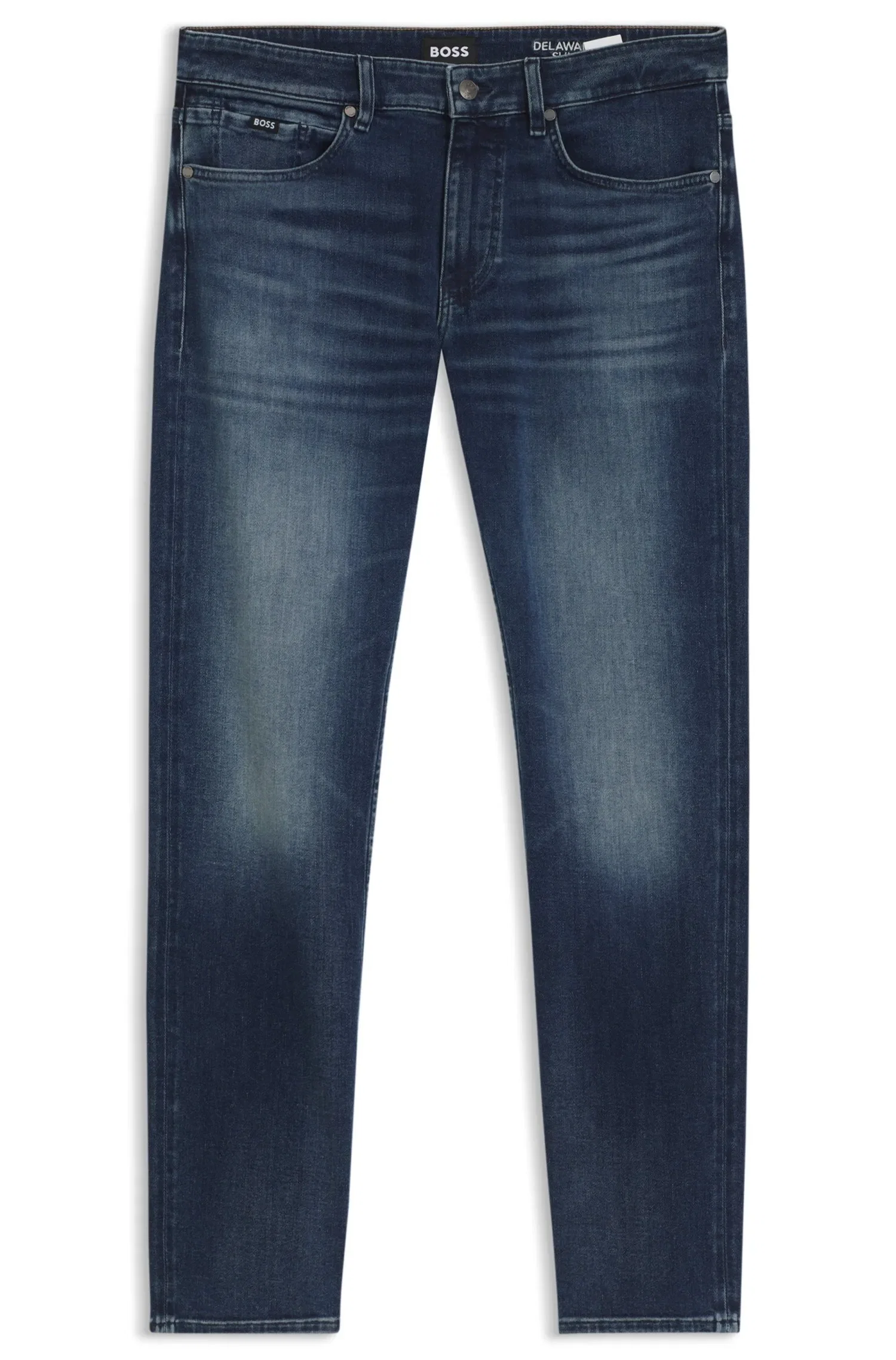 Calça Jeans Delaware Slim Fit Em Algodão