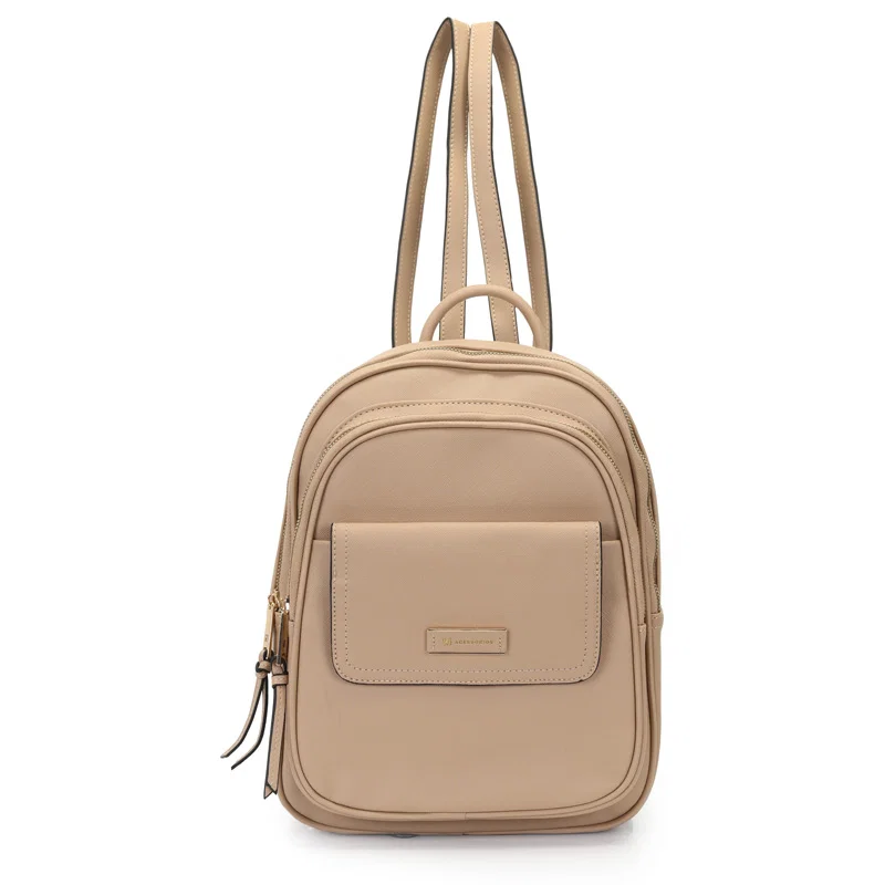 Mochila Media Com Bolso Frontal