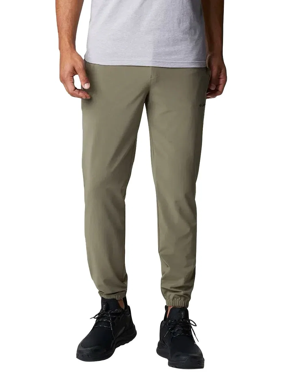 Calça Columbia Masculina Regular Hike Jogger Verde Polar