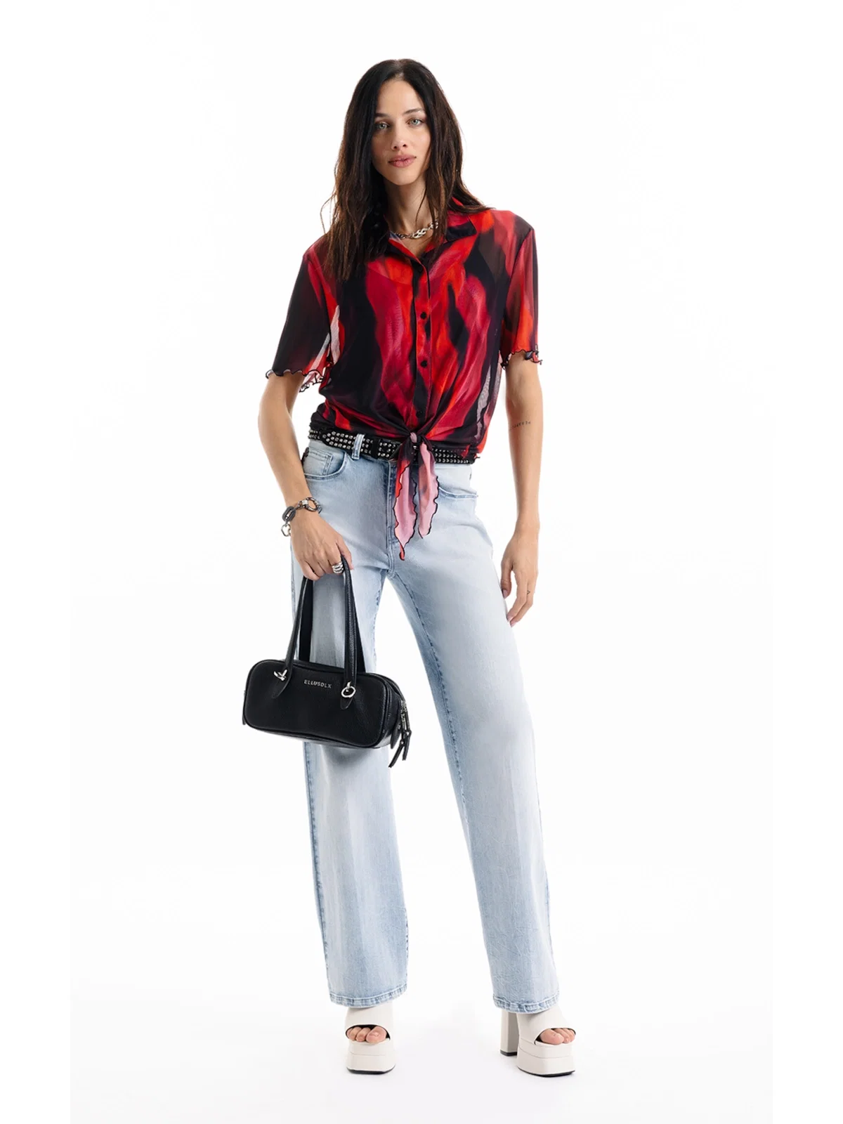Calça High Comfort Stretch Lav.Claro