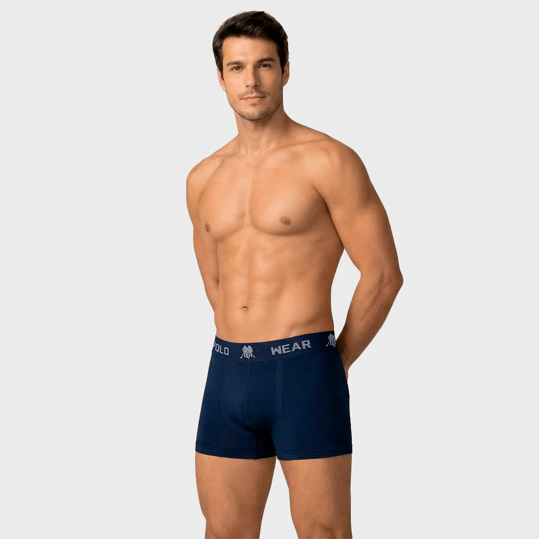 Cueca Boxer Polo Wear Basic Microfibra