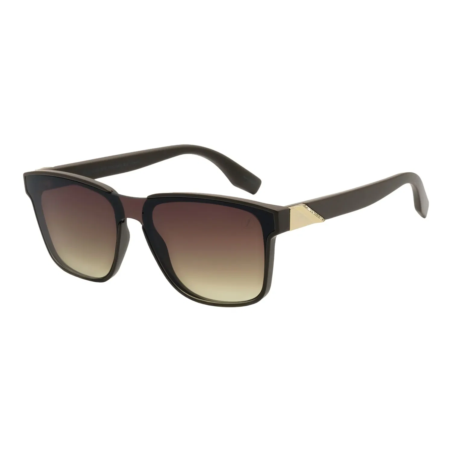 Óculos de Sol Masculino Infinity Quadrado Degradê Verde — imagem 1