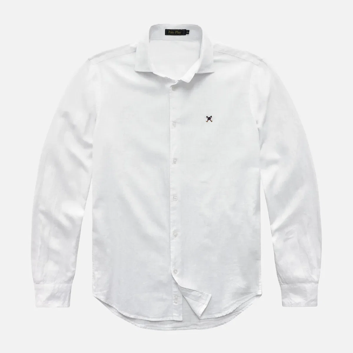Camisa Look Linen Barbatana Manga Longa 24v08145