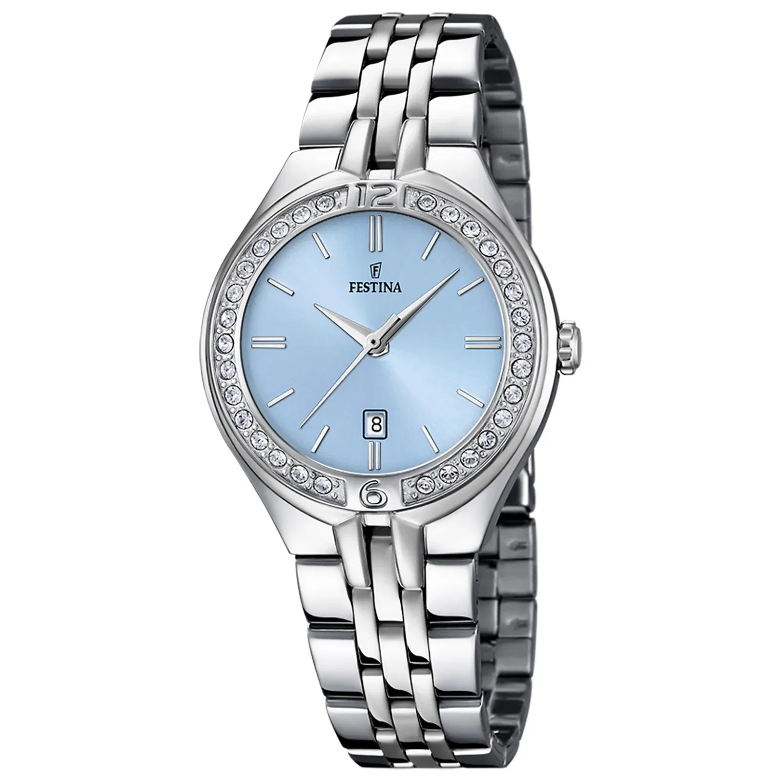 Relógio Festina Feminino Aço Prateado
