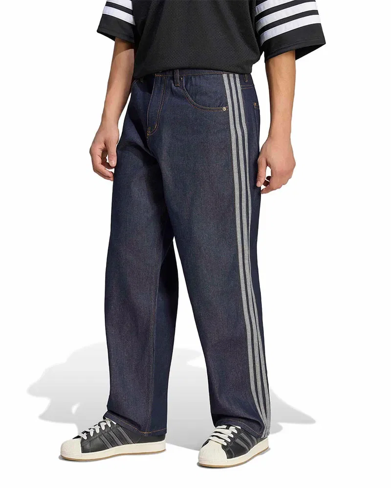 Calça adidas Jeans Firebird 3 Listras Masculina — imagem 1
