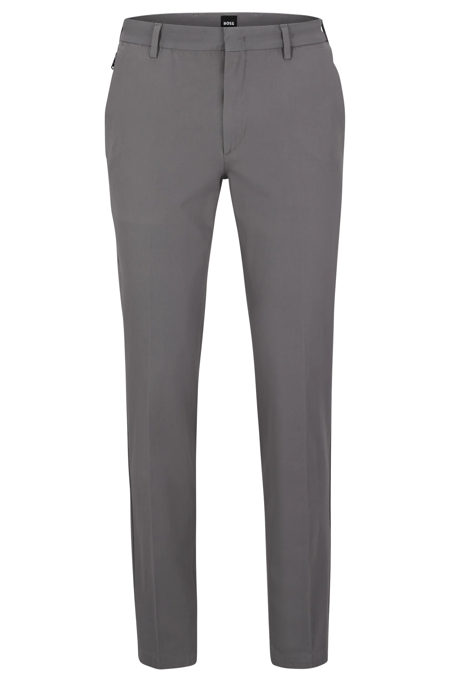 Calça Slim Fit Em Mistura De Algodão Com Stretch — imagem 1