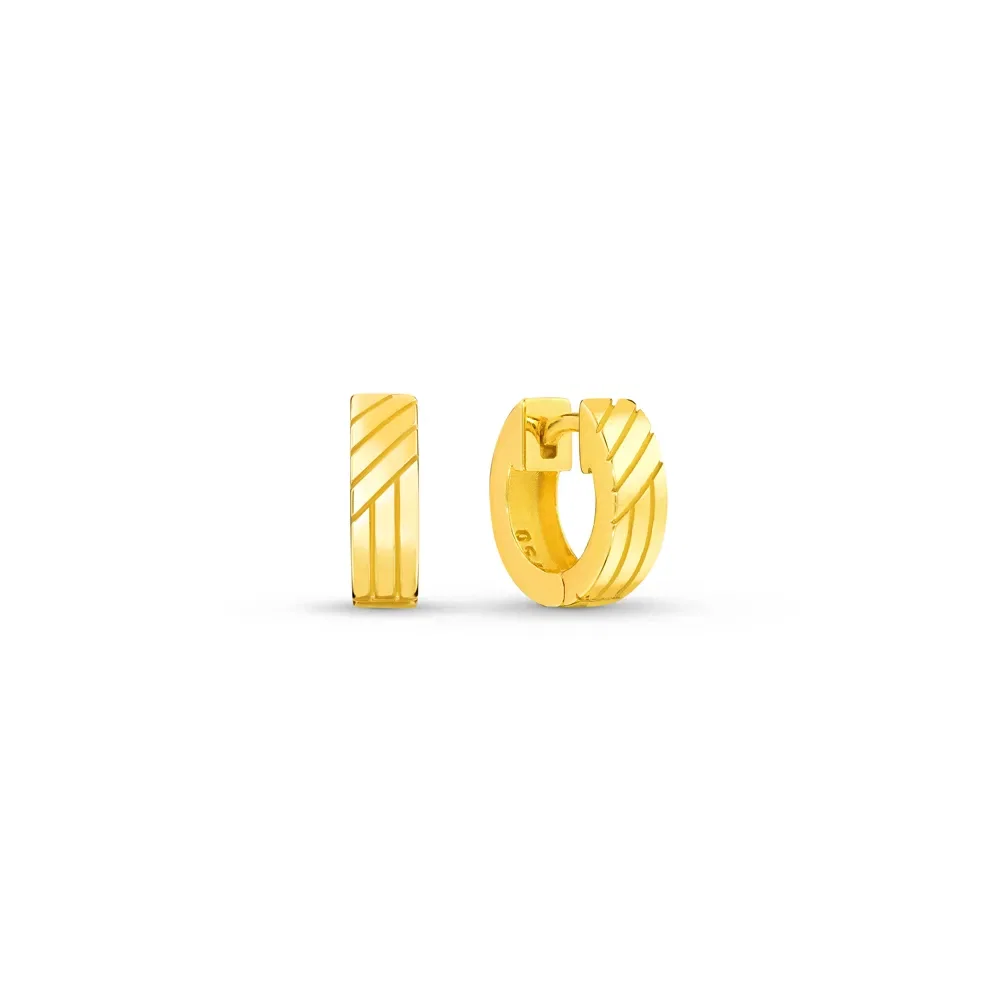 Argola Line em Ouro Amarelo 18k, 11,4mm