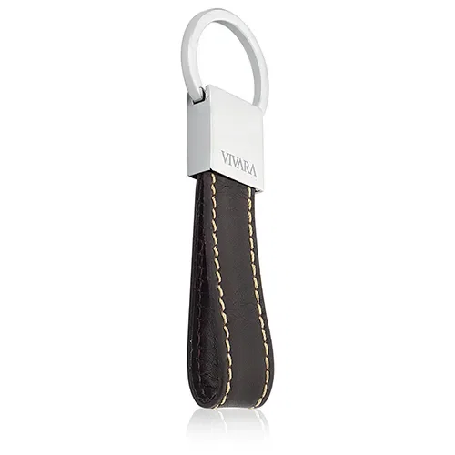 Chaveiro Masculino Couro Marrom