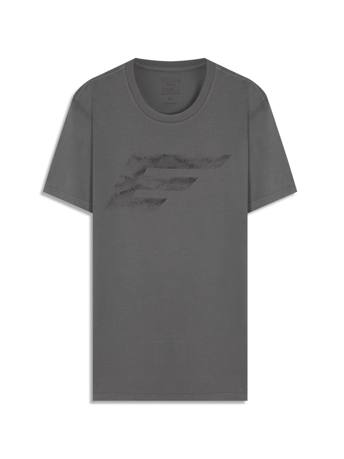 T-Shirt Cotton Fine Maxi Easa Cinza Claro — imagem 1