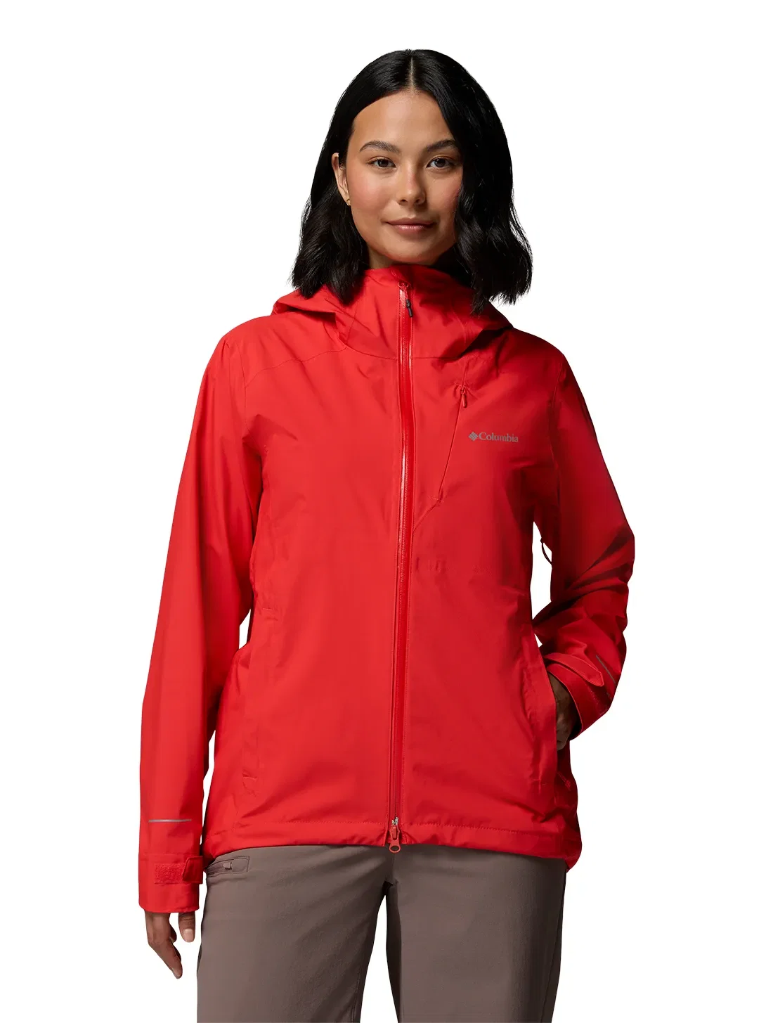 Jaqueta Columbia Feminina Trailborne 2.5L Shell Impermeável com Capuz — imagem 1