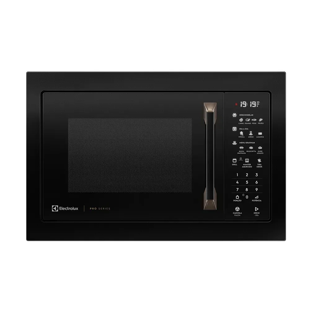Micro-ondas de Embutir Electrolux 34L Preto com Grill Pro Series (MV43T) — imagem 1
