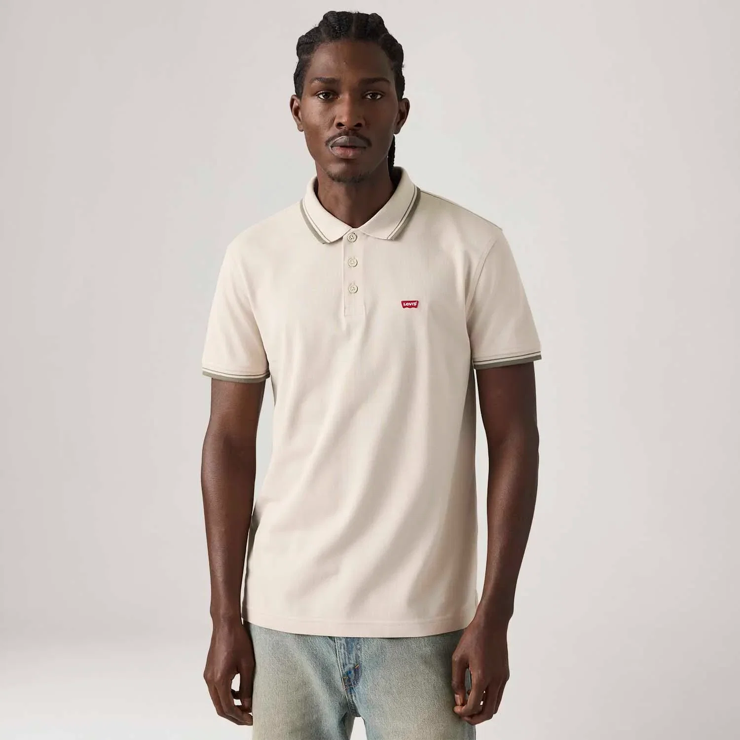 Polo Levi's® Housemark Off White