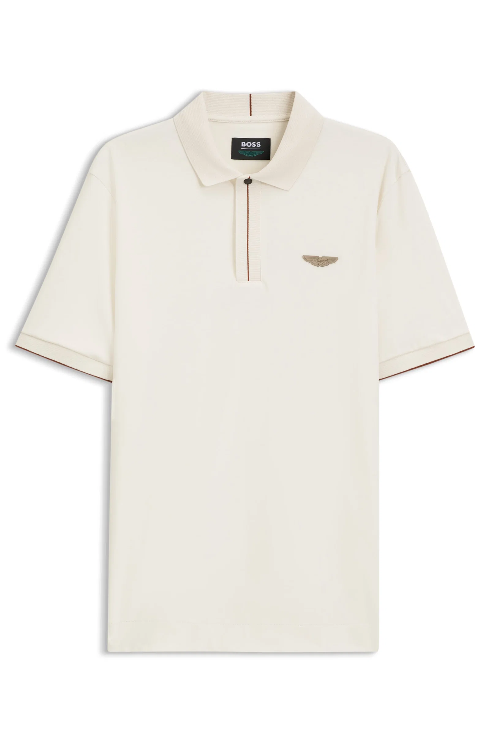 Polo BOSS x Aston Martin De Algodão Mercerizado — imagem 1
