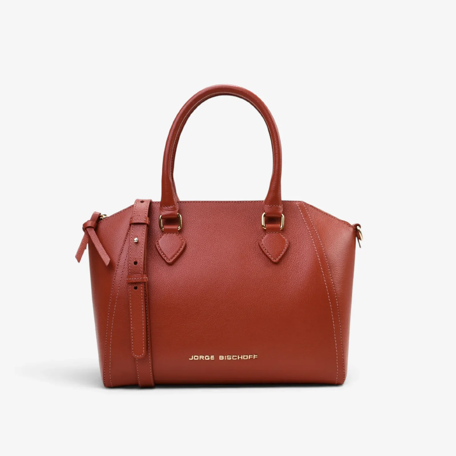 Bolsa Tote Caramelo Argila Couro — imagem 1