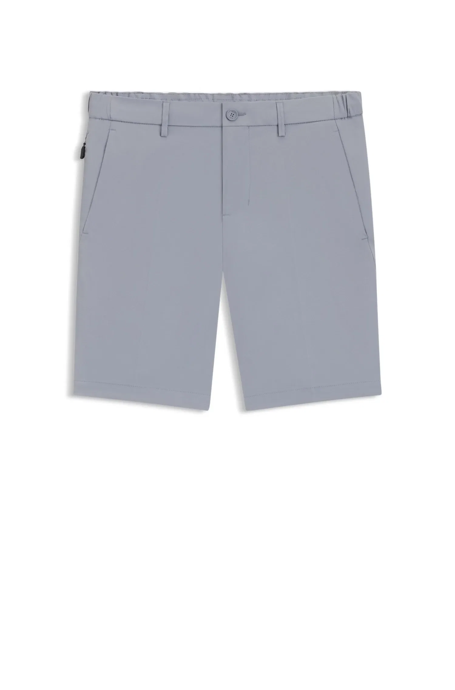 Shorts Repelente À Água Com Acabamento