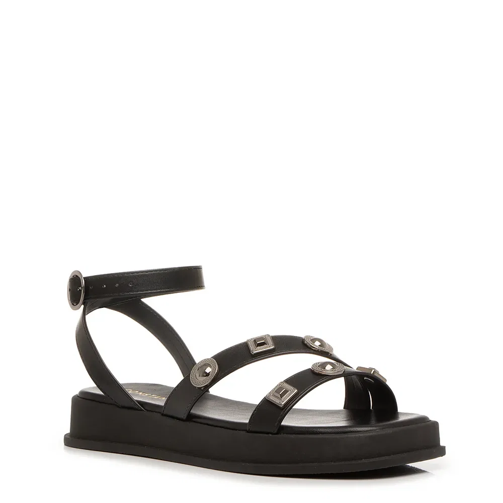 Papete Flatform Preta Mix Enfeites