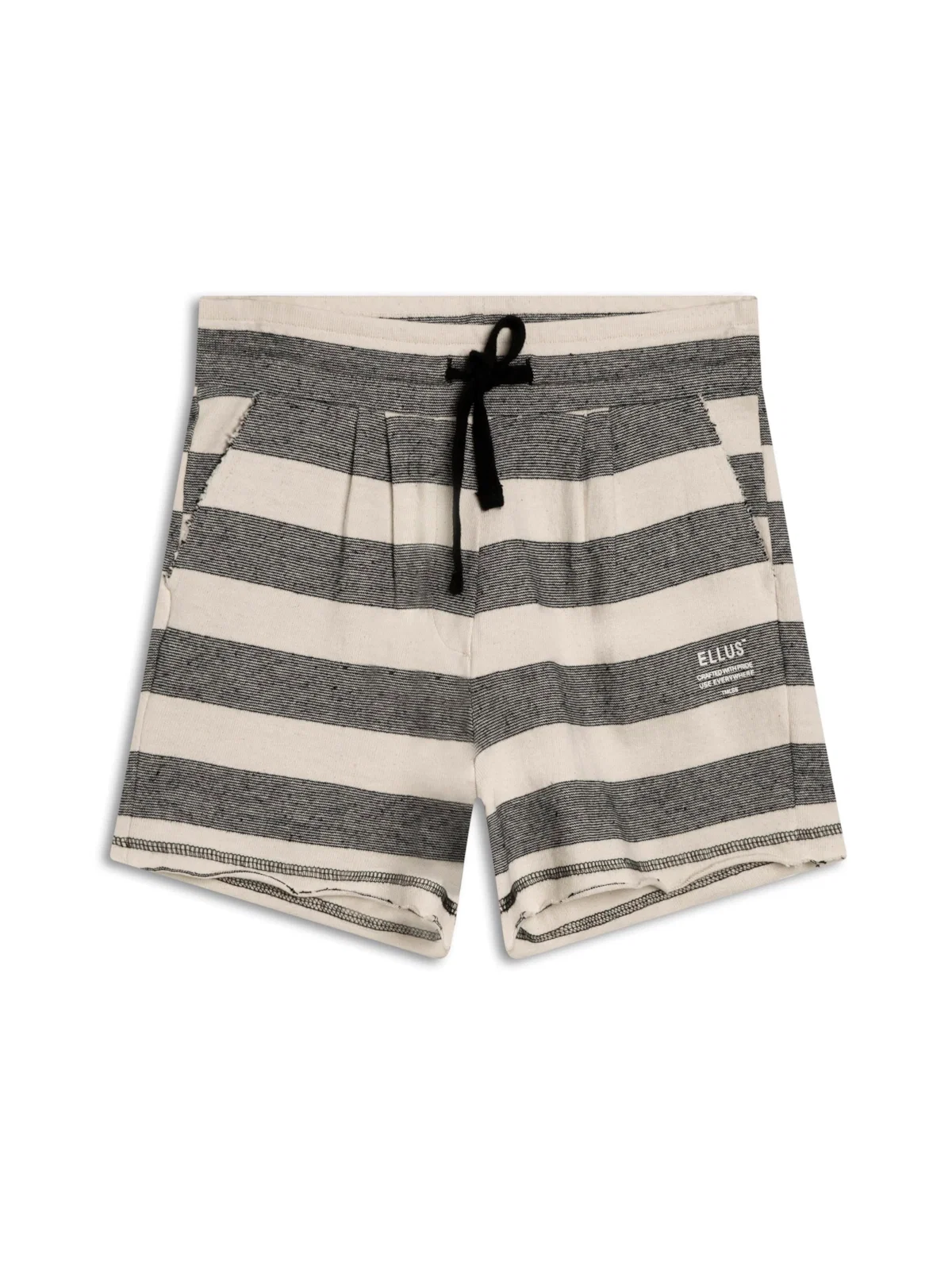 Shorts Malhao Stripes Pregas Natural