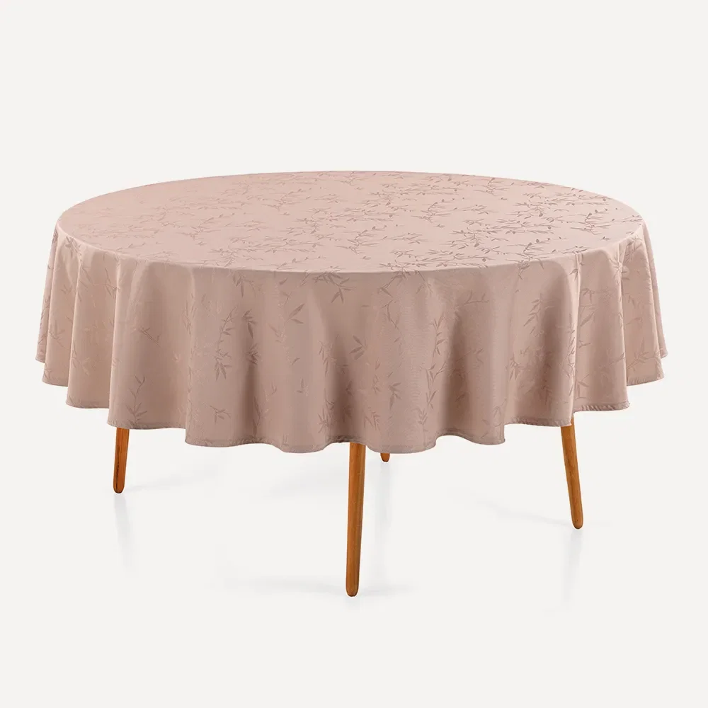 Toalha de Mesa Redonda 6 Lugares Veríssimo Rosé — imagem 1