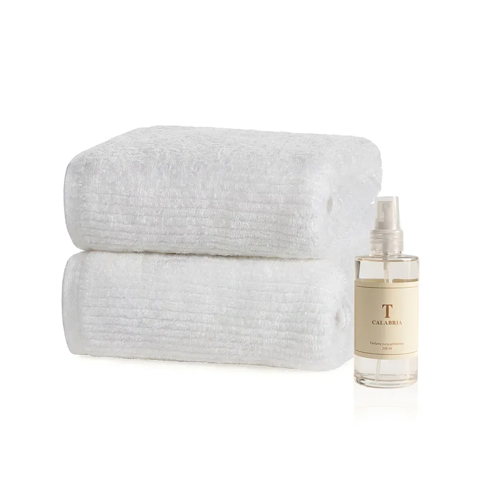 Kit Banho Belluno e Perfume Ambiente T Calabria