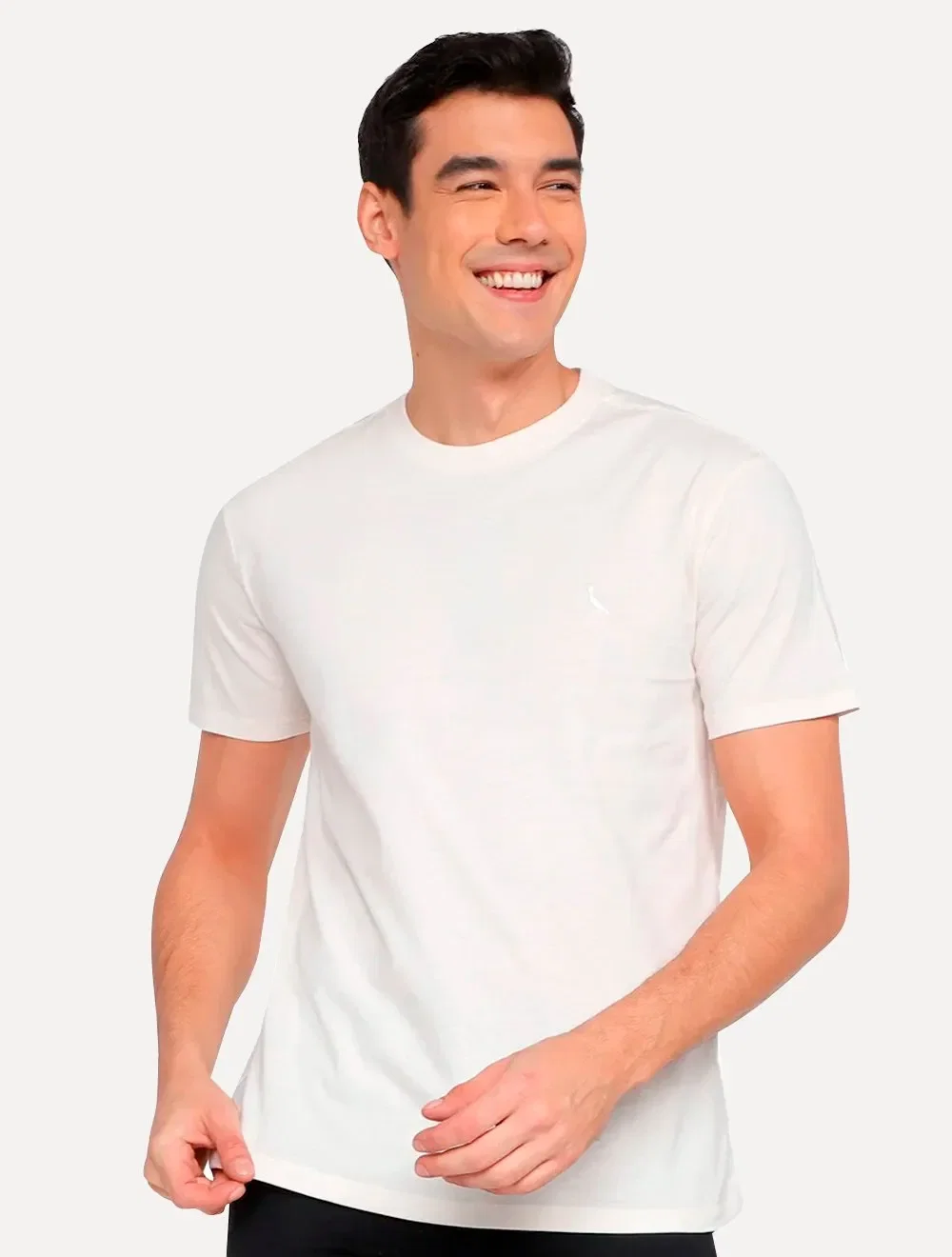 Camiseta Reserva Masculina Basic Woodpecker Off-White