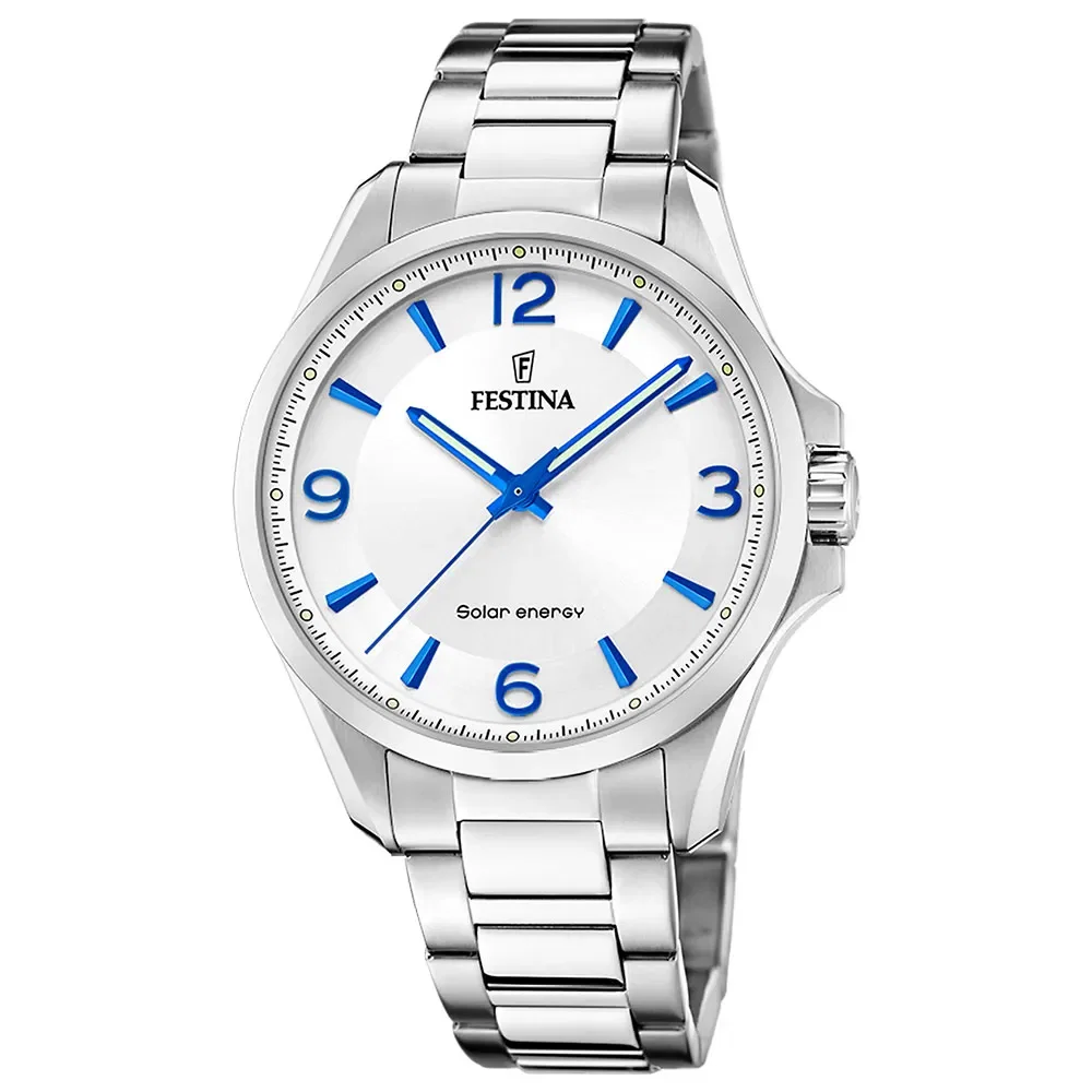 Relógio Festina Masculino Aço Cinza