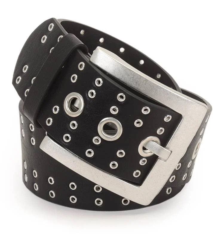 Cinto Feminino Com Ilhoses 5cm