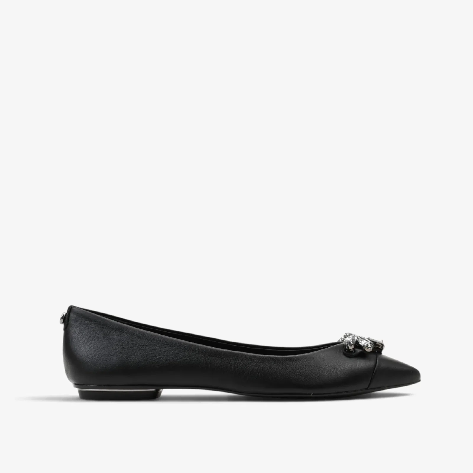 Sapatilha Preto Couro