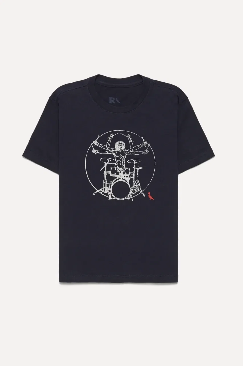 Camiseta Mini Sm Silk Batera