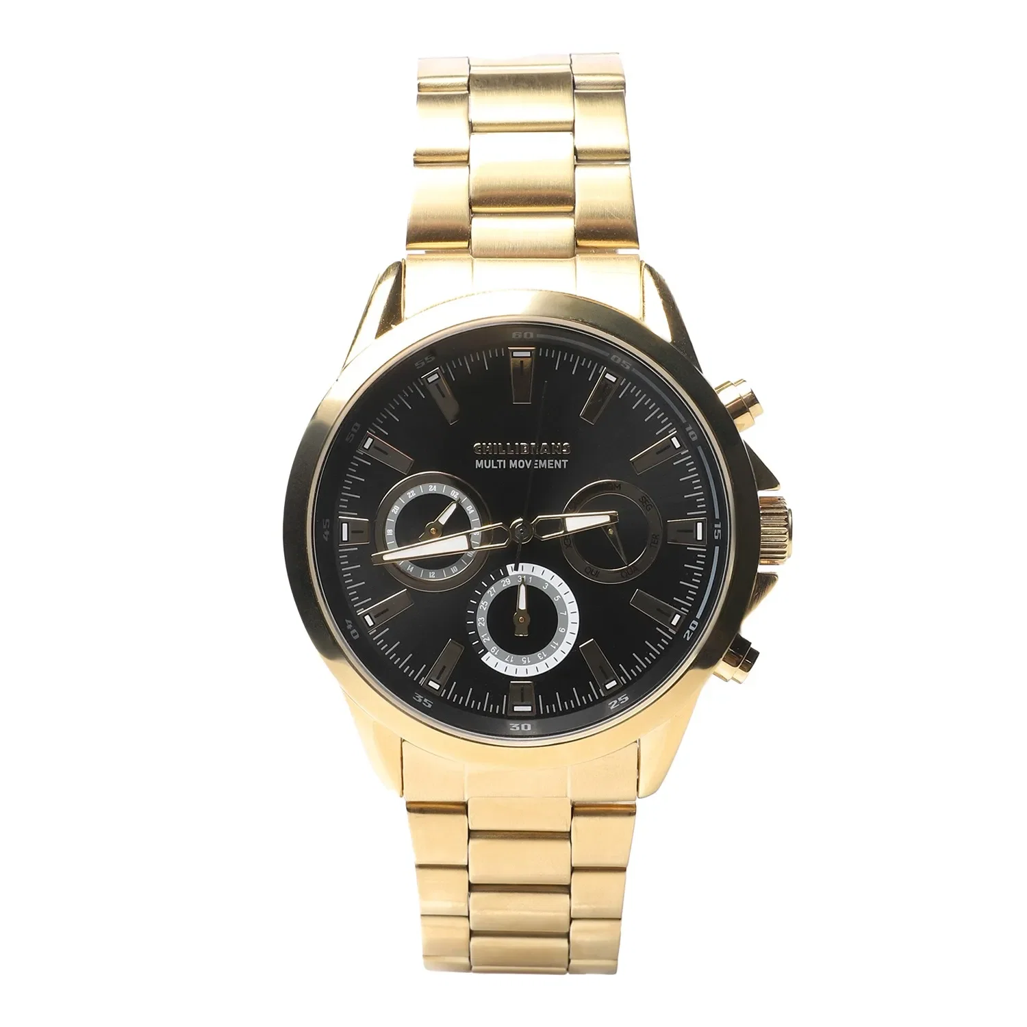 Relógio Analógico Masculino Chilli Beans Metal Dourado — imagem 1