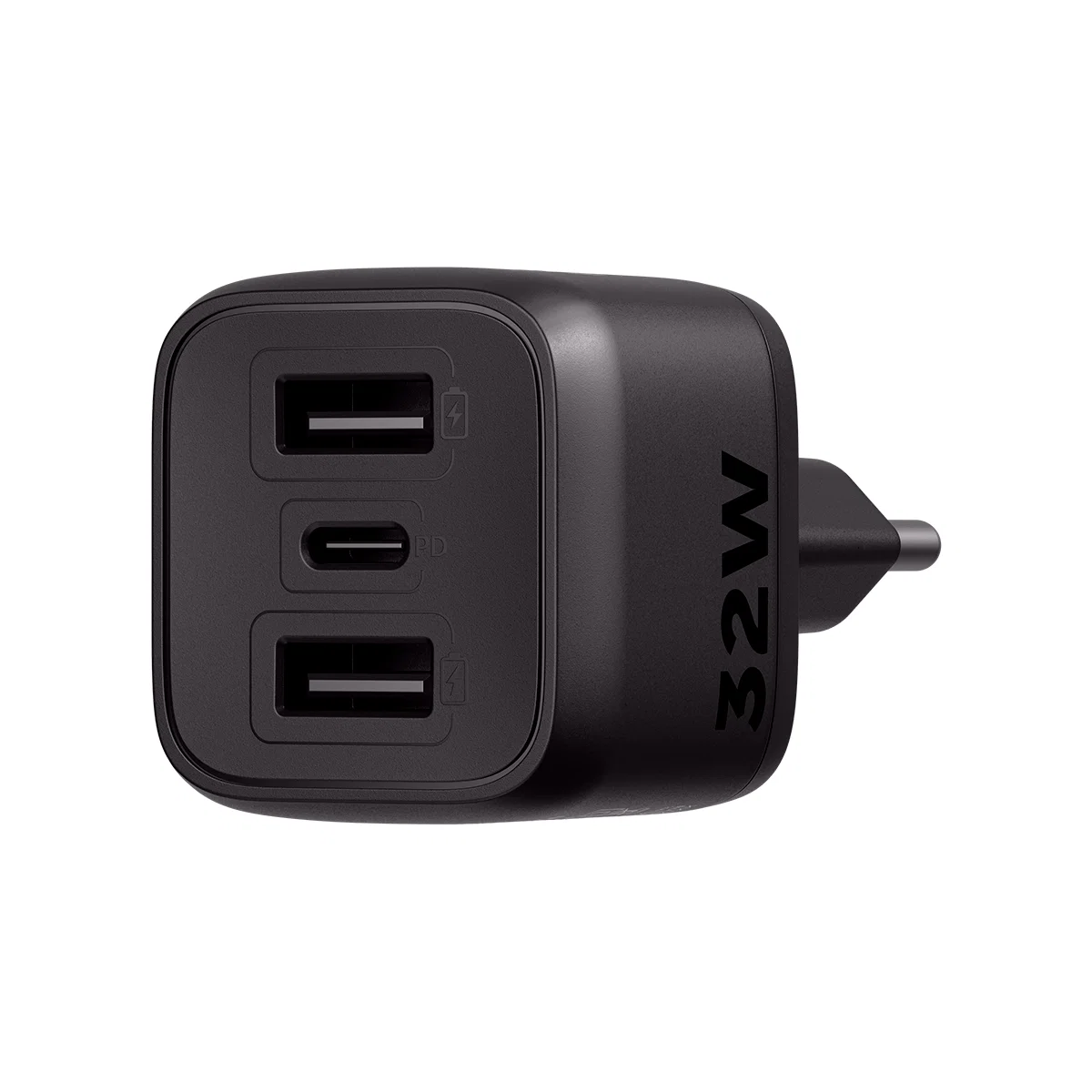 Carregador Turbo 32W GaN EC 12 POWER Preto Intelbras