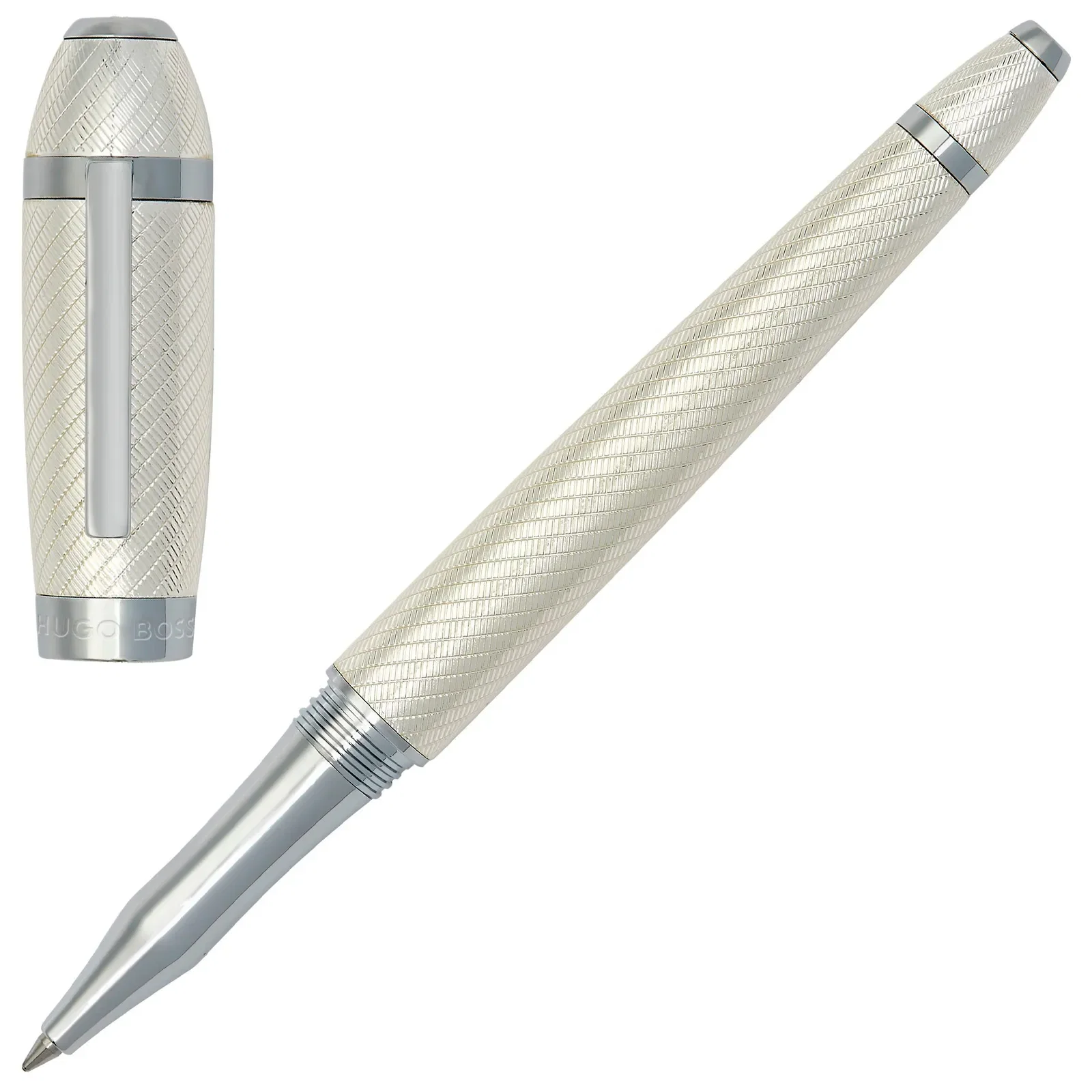 Caneta Hugo Boss Metal Prateado Hsw4455c — imagem 1