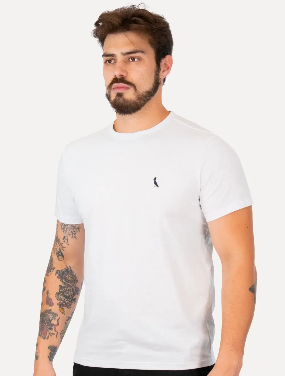 Camiseta Reserva Masculina Basic Colors Woodpecker Branca