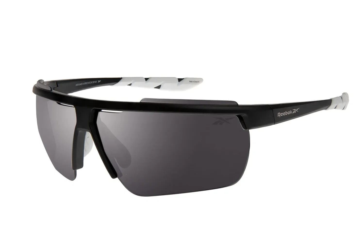 Óculos de Sol Unissex Reebok Flutuante Esporte Preto