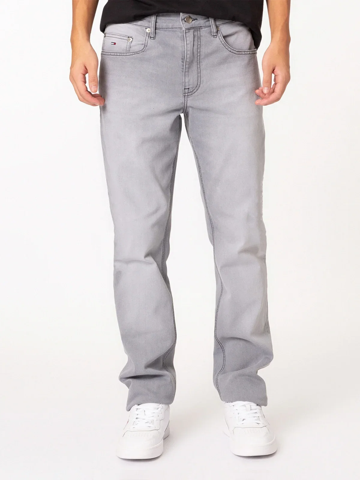 Calça Jeans Scanton Slim com Logo Bordado