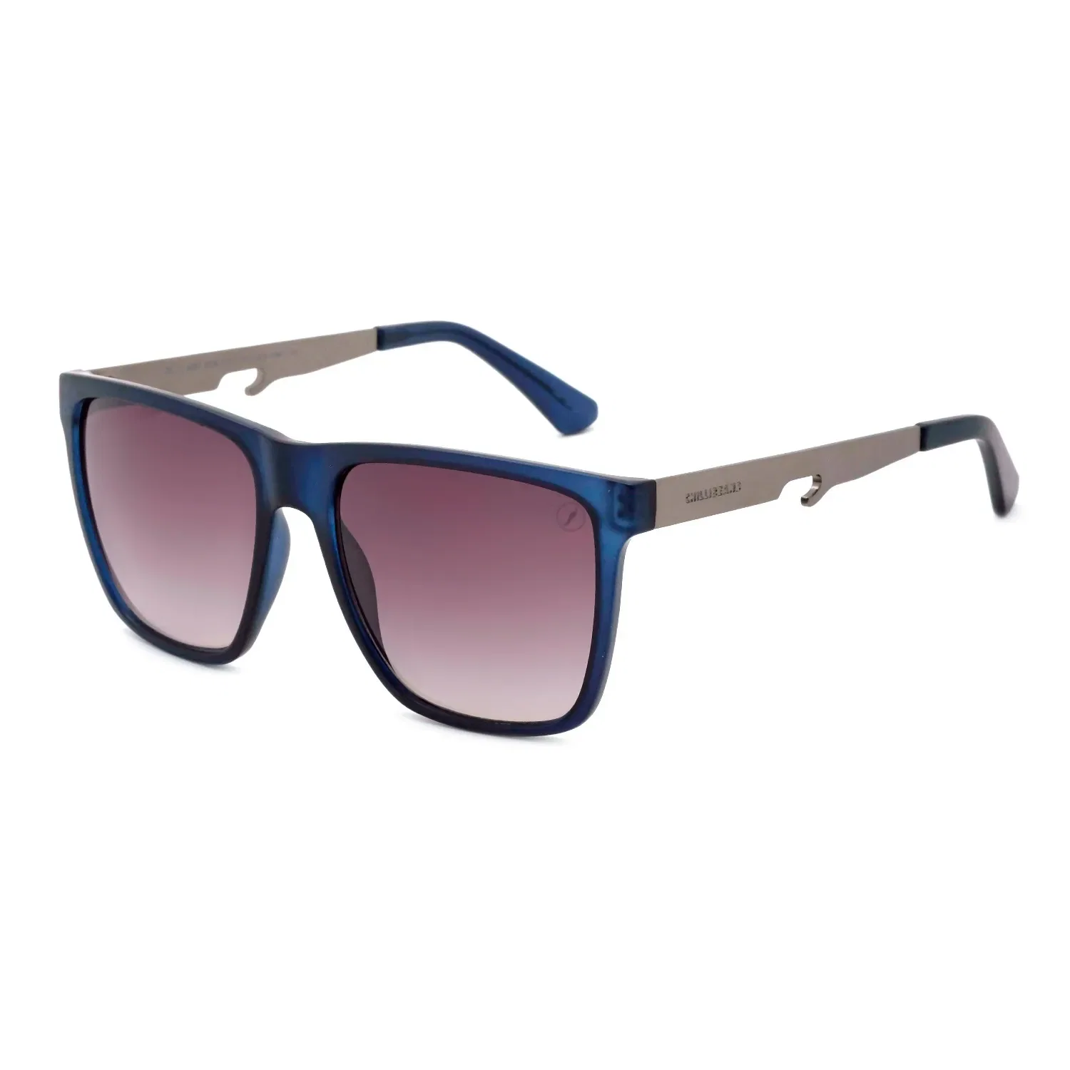 Óculos de Sol Masculino Chilli Beans Quadrado Degradê Azul — imagem 1